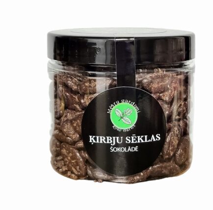 Ķirbju sēklas tumšajā šokolādē 